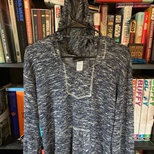 Hooded lounge sweater